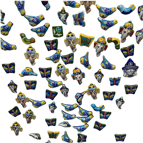 Blue Pottery Kitchenware Sample Kit