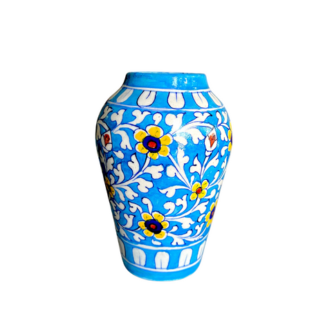 Blue Pottery Handi