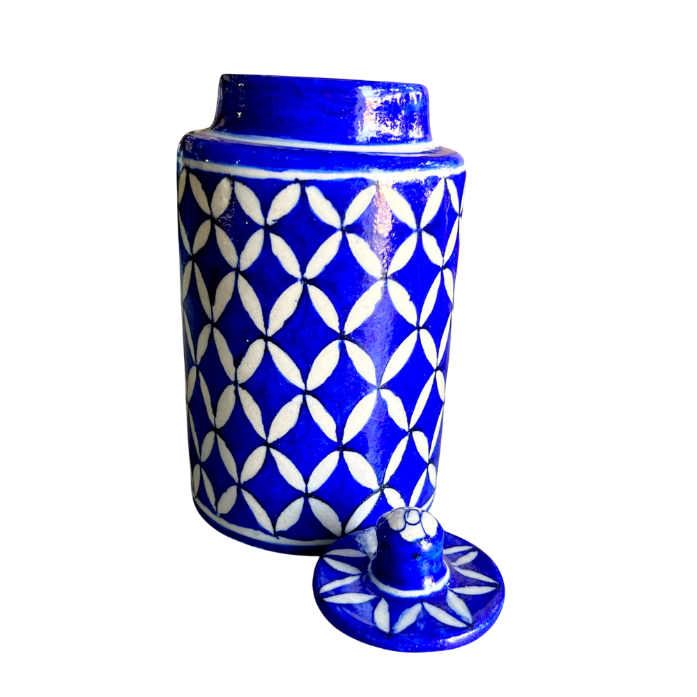 Blue Pottery Jars