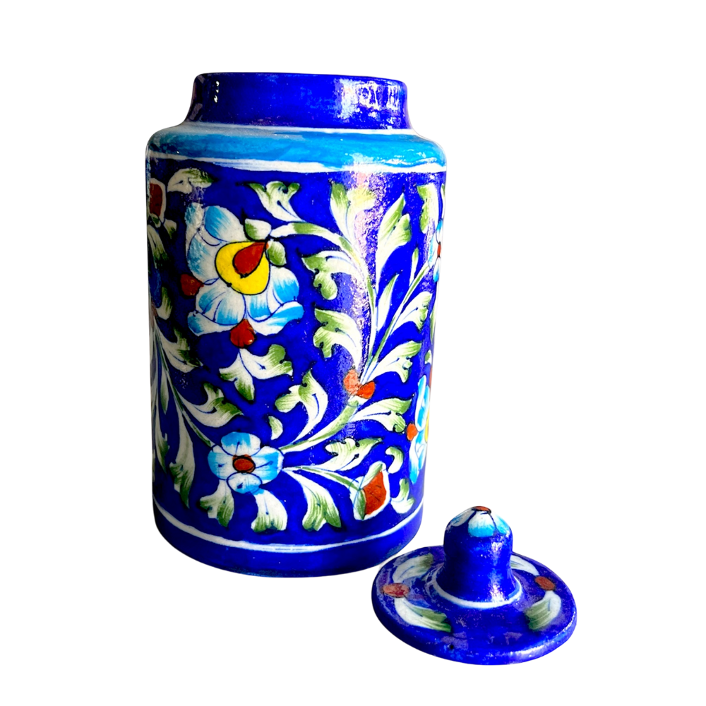Blue Pottery Jars