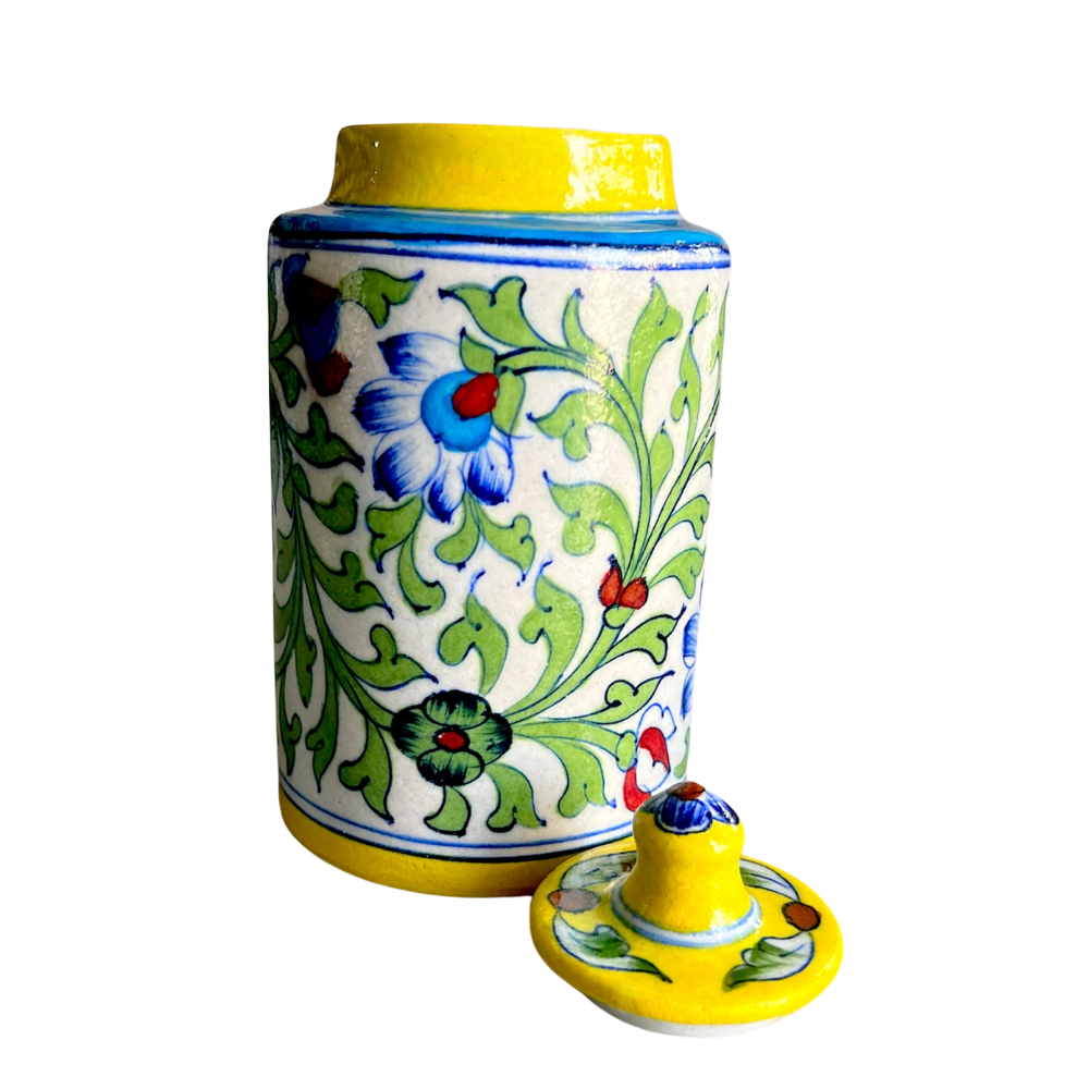 Blue Pottery Jars