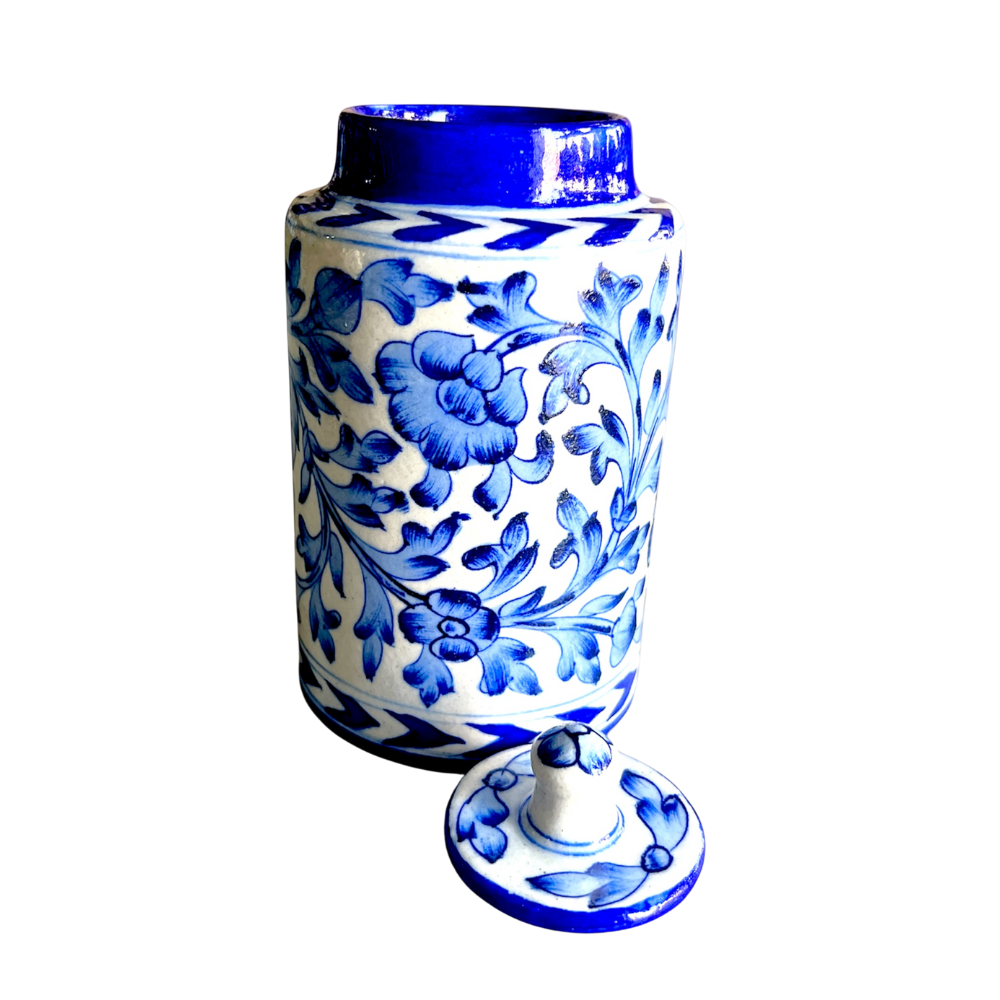 Blue Pottery Jars