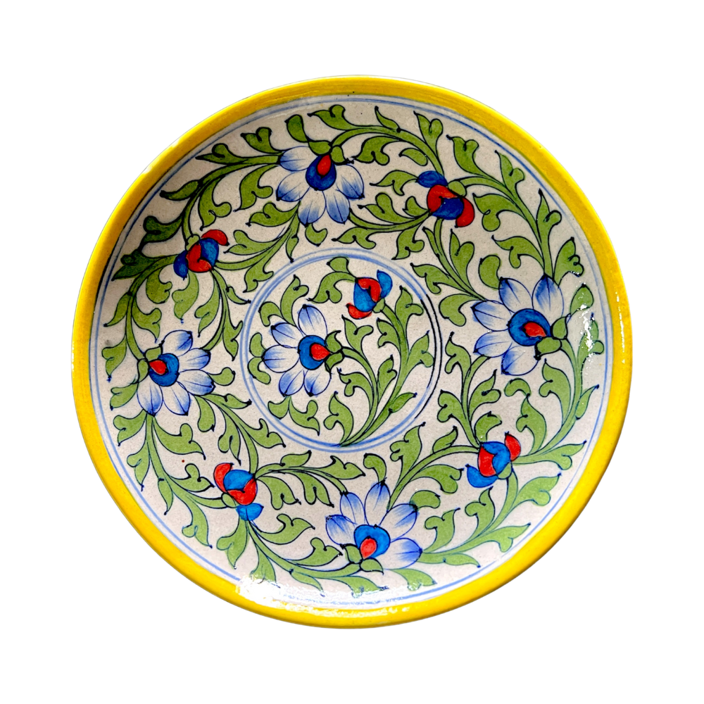Blue Pottery Plates