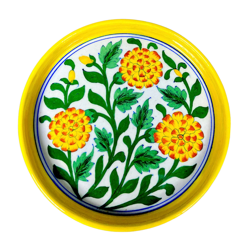 Blue Pottery Plates