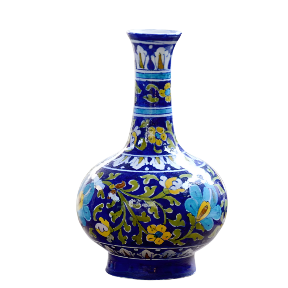 Blue Pottery Vases
