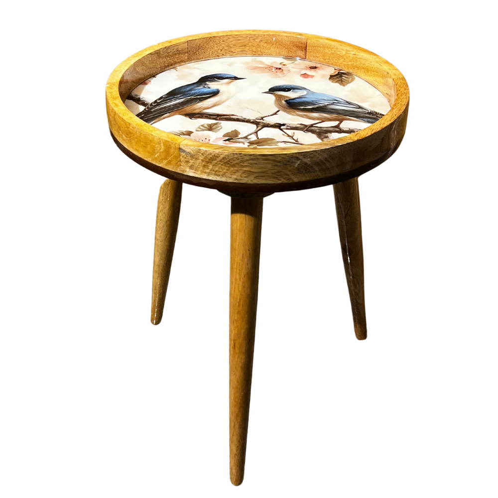 Bluebirds Stool