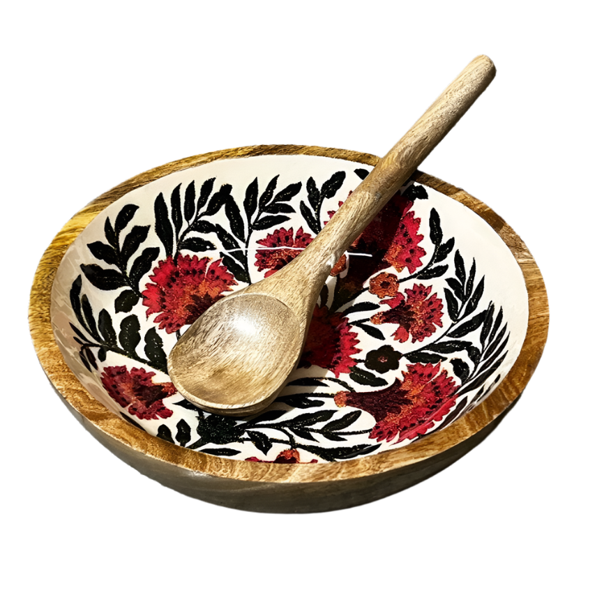 Crimson Garden Bowl
