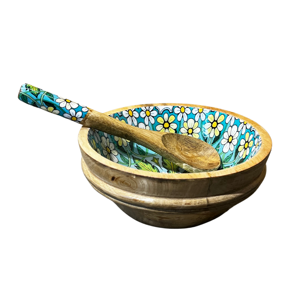 Daisy Mosaic Bowl