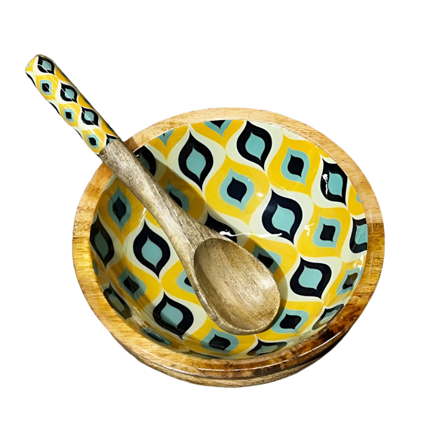 Retro Radiance Bowl
