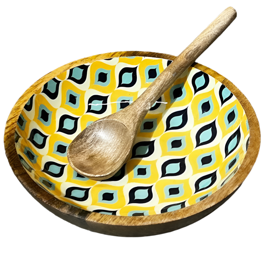 Retro Salad Bowl Main image