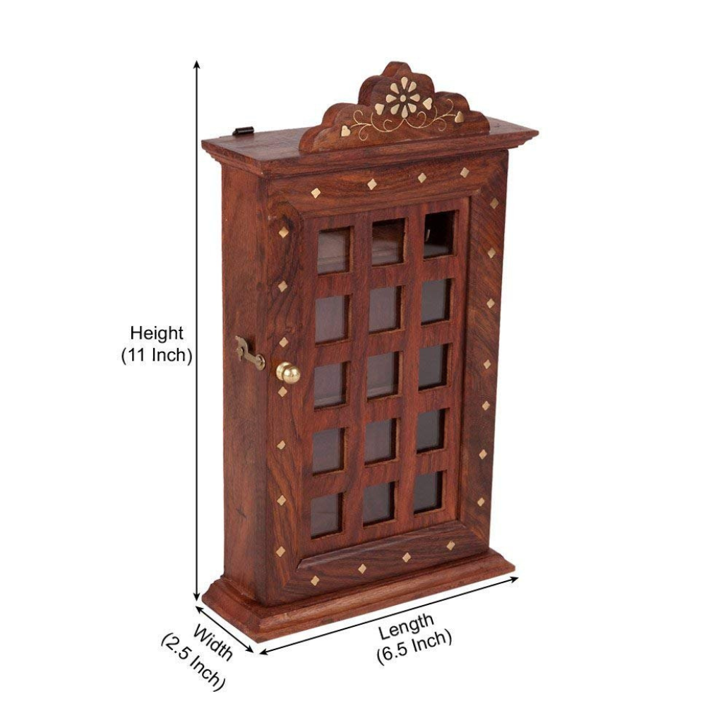 Sheesham Wood Key Holder