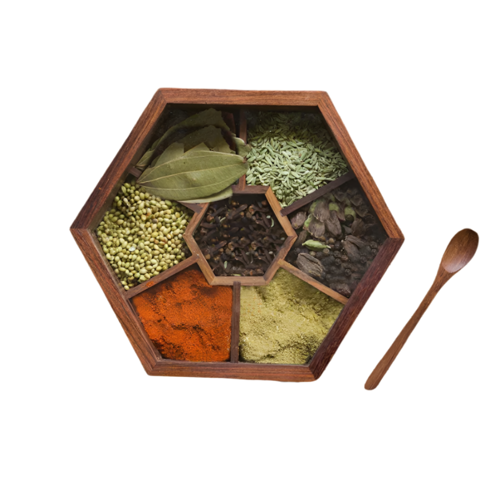 Spice Box Set with Spoon