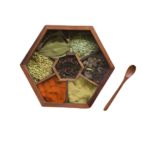 Spice Box Set with Spoon