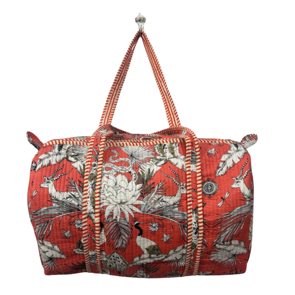 Wild Rust Duffle Bag – HeartfulCraft