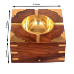 Ashtray With Cigarette Holder