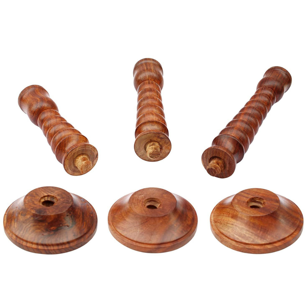 Wooden Candle Holder
