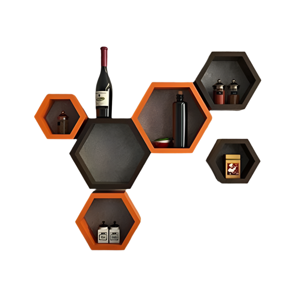 Intersecting Wall Shelves