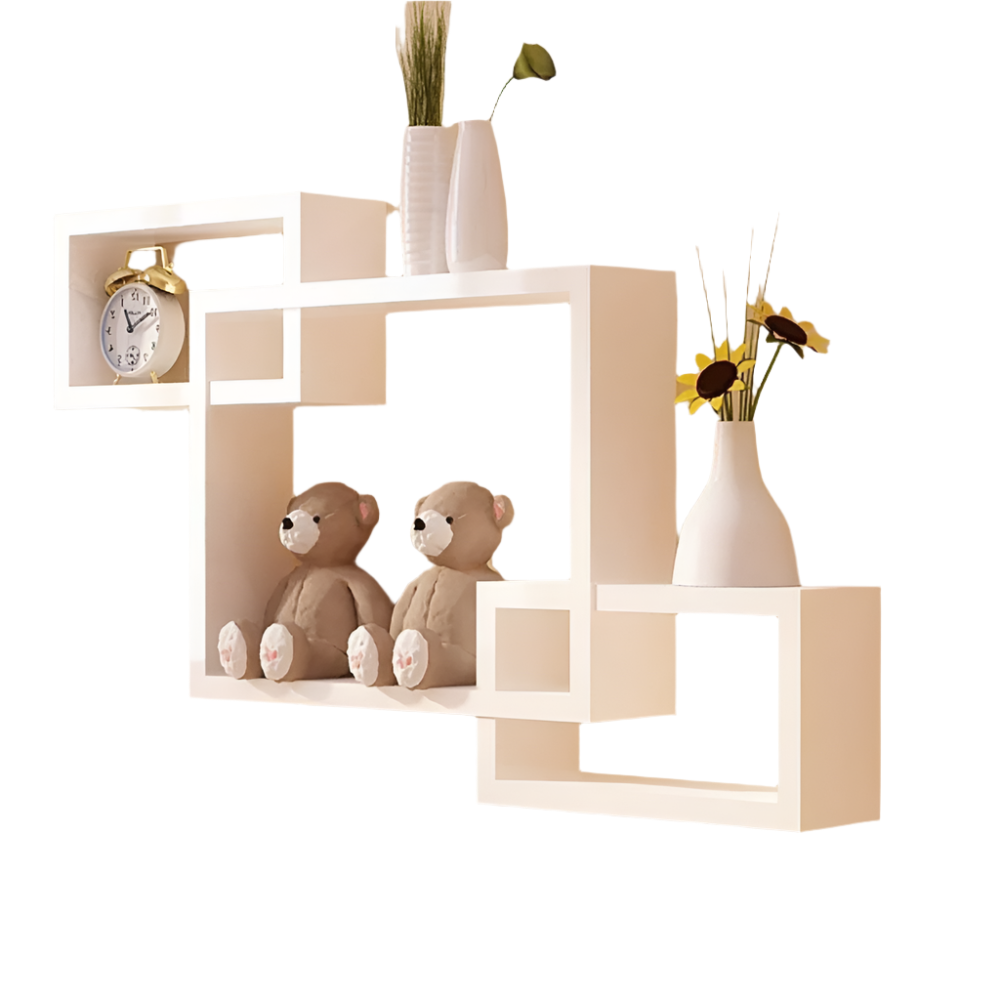 Intersecting Wall Shelves
