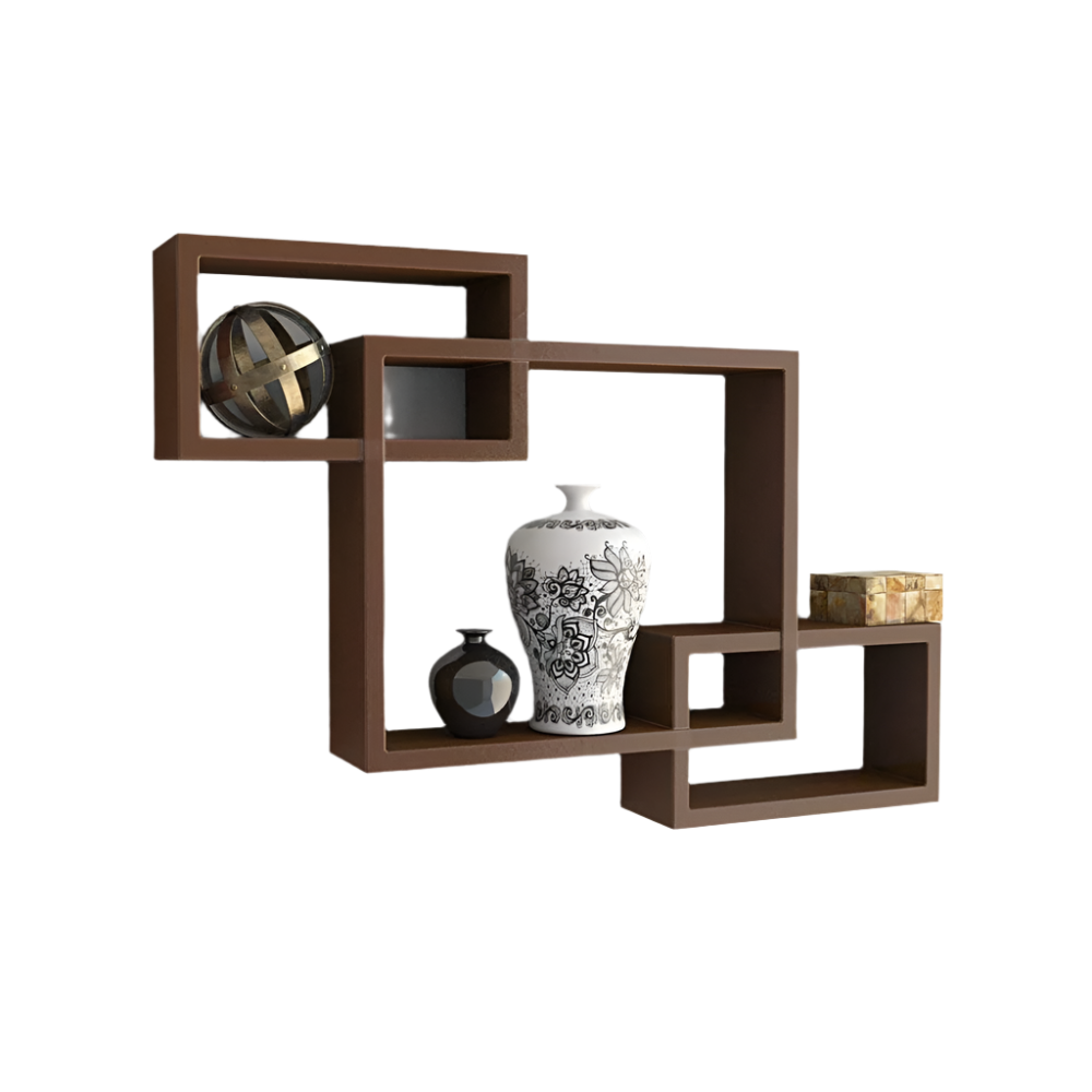 Intersecting Wall Shelves