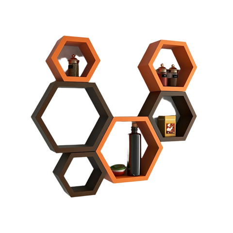 Intersecting Wall Shelves