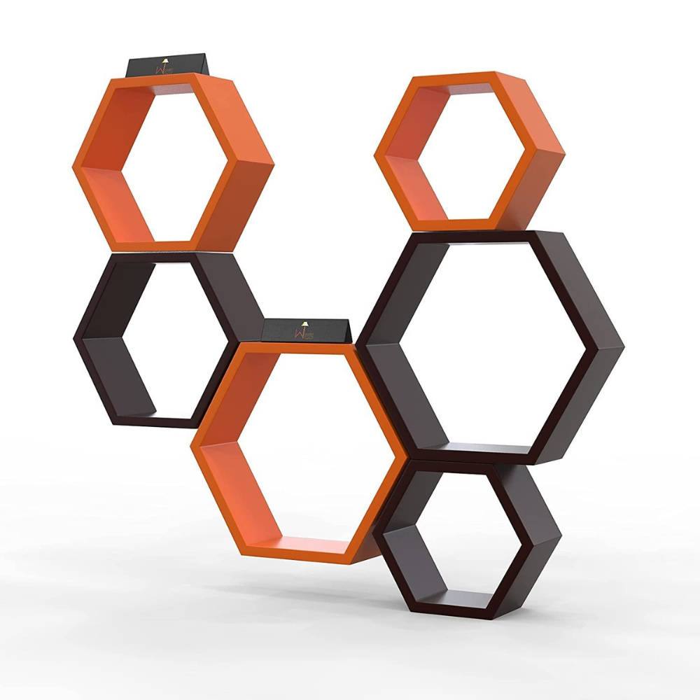 Intersecting Wall Shelves