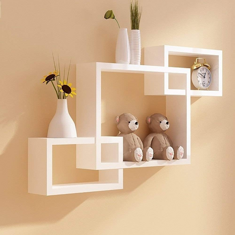 Intersecting Wall Shelves