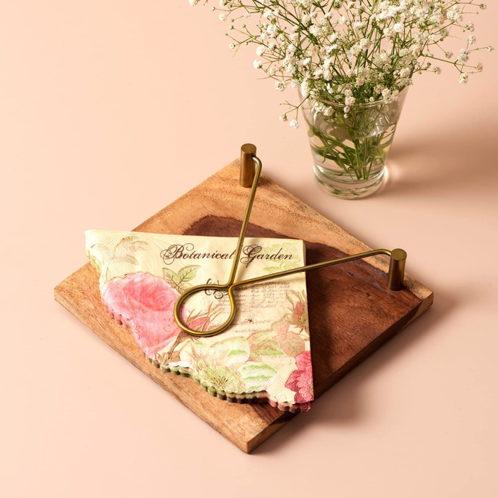 Wooden Napkin Holder