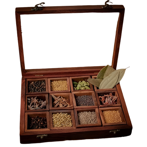 Spice Box Set with Spoon
