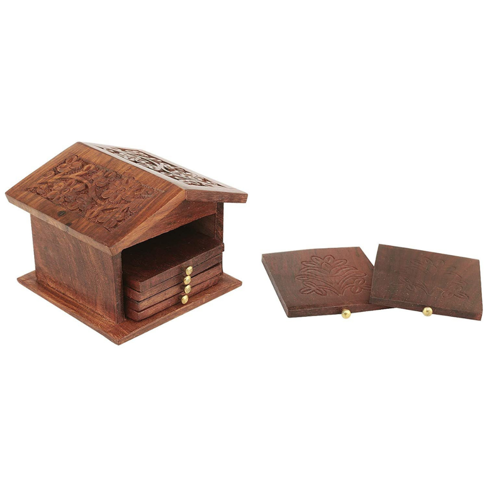 Hut Shaped Tea Coaster