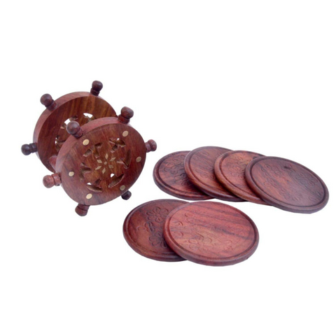 Wheel Shaped Tea Coaster