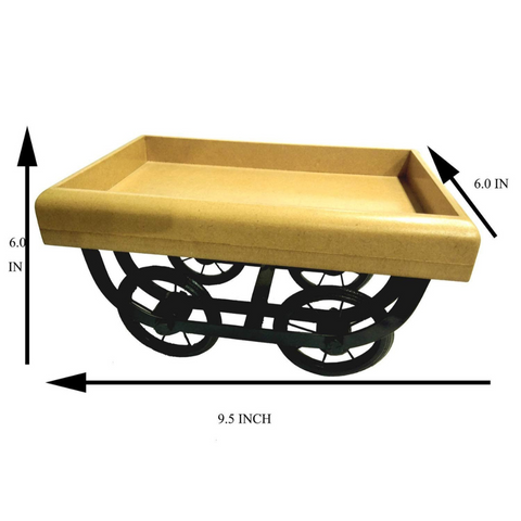 Wooden Thela Serving Tray