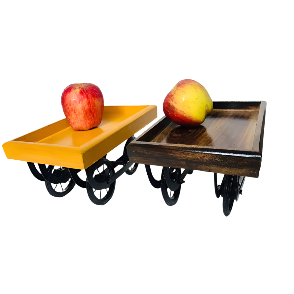 Wooden Thela Serving Tray