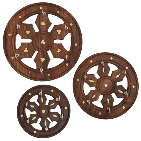 Wheel Shaped Key Hanger