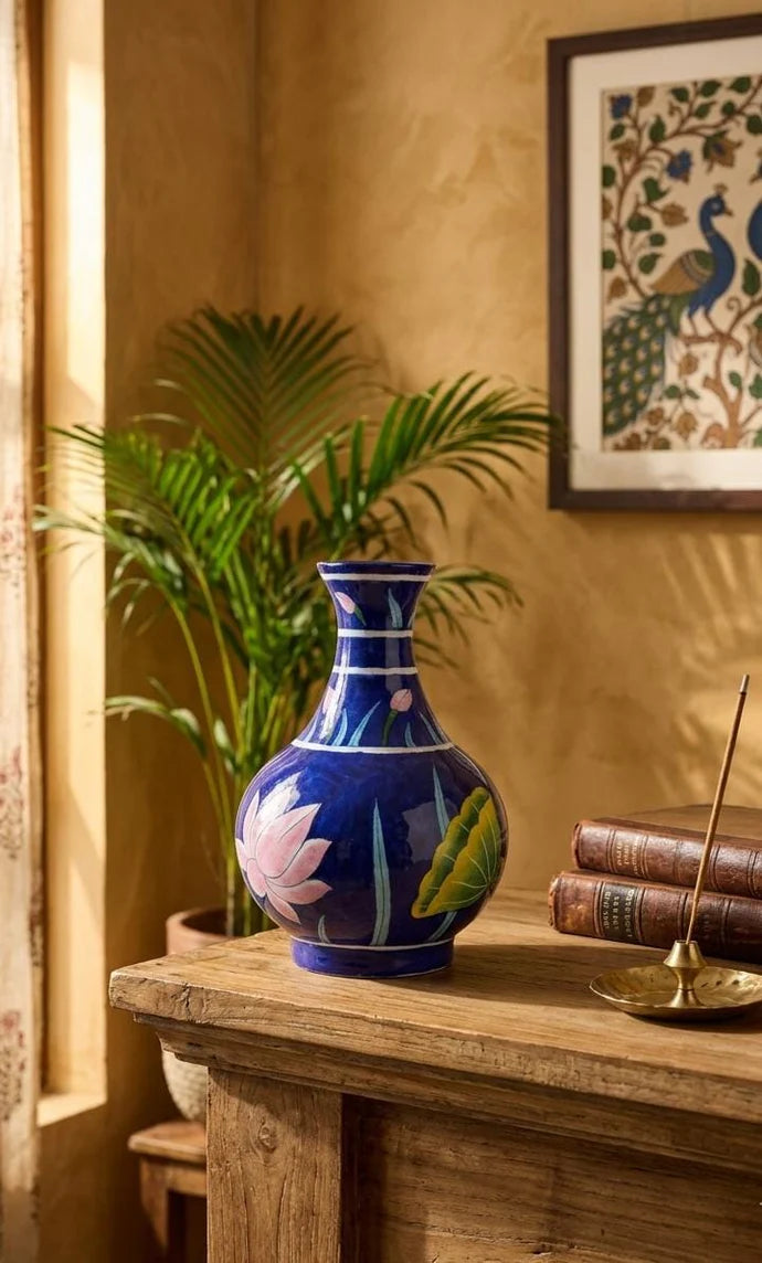Blue Pottery Surahi Main image
