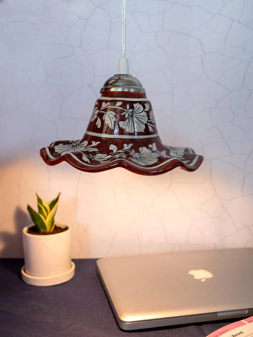 Hanging Lamp Red Color Main image