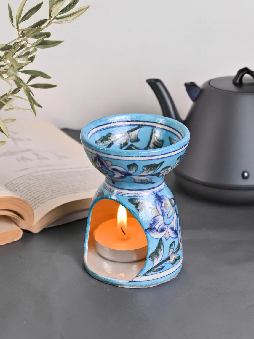 Handmade Aroma Oil Diffuser Sky Blue Color