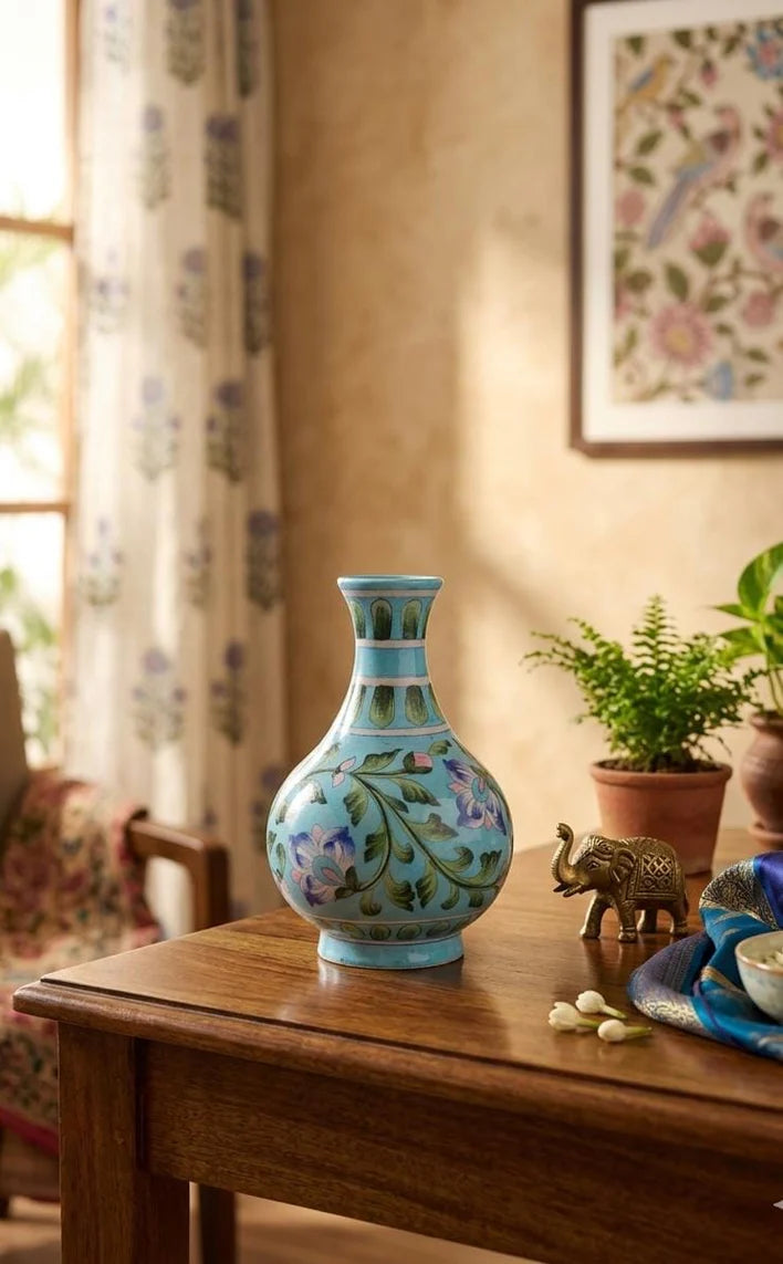 Blue Pottery Surahi Main image