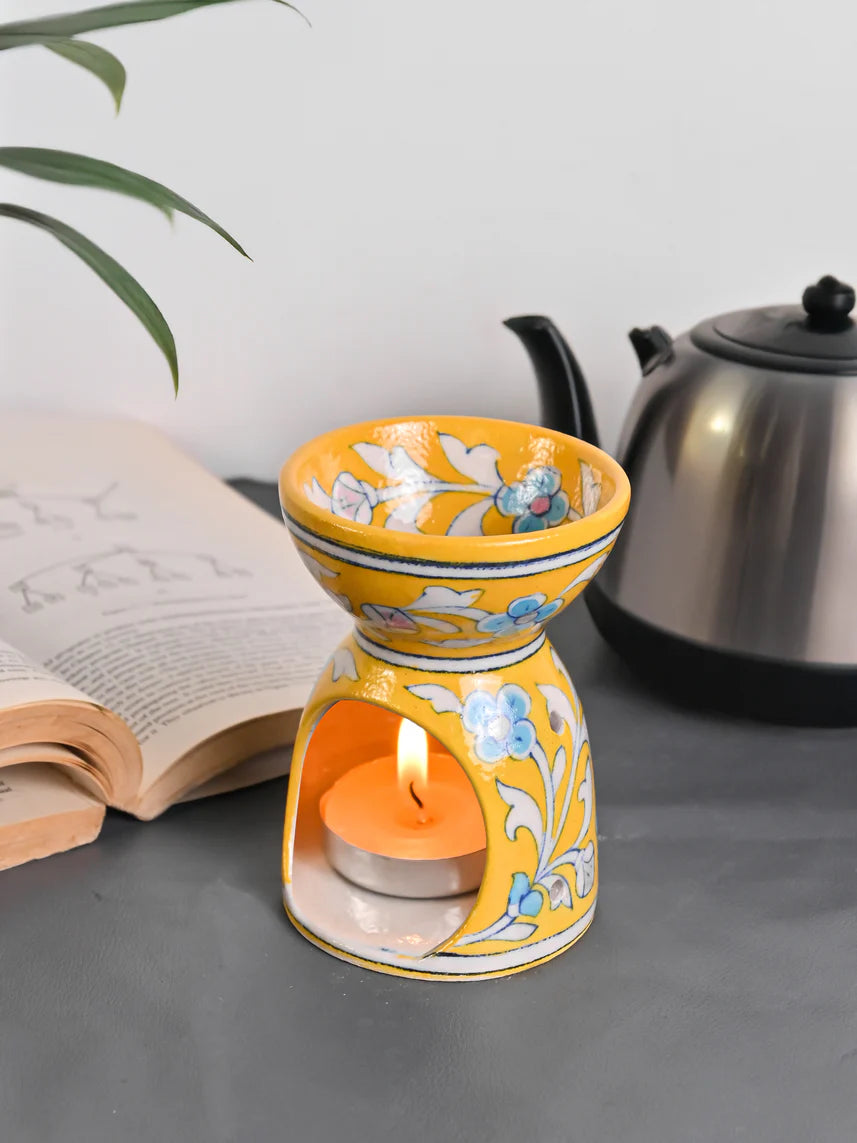 Handmade Aroma Oil Diffuser Yellow Color Main image