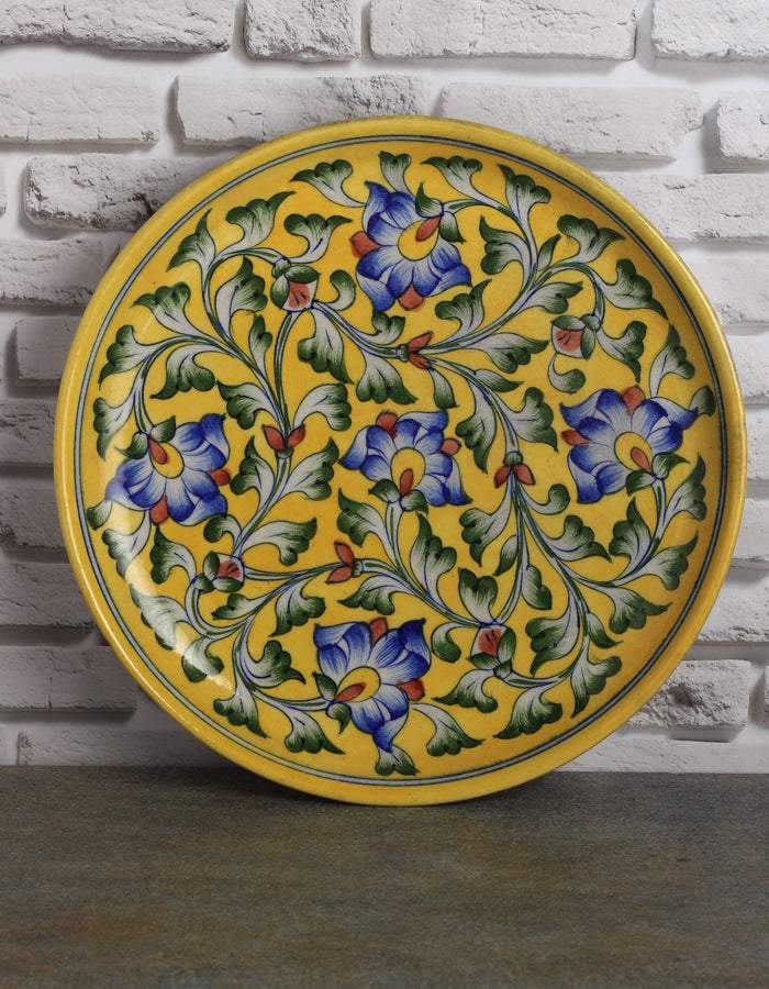 Yellow Vine Wall Plate Main image